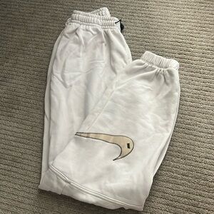 Beige Nike Sweatpants